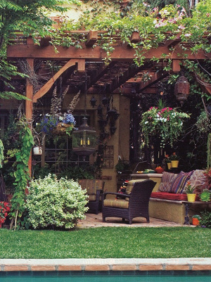 Pokój zewnętrzny - letni pokój łączący dom z ogrodem